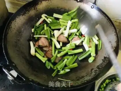 Make Garlic meat step 5