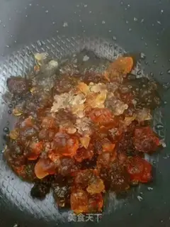 Make Peach geled snow swallow step 4