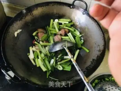 Make Garlic meat step 7