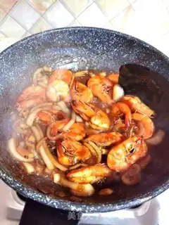Make Curry shrimp step 18