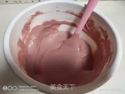 Make Red Cake Roll step 4
