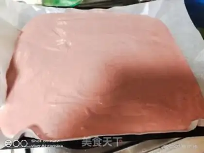 Make Red Cake Roll step 5