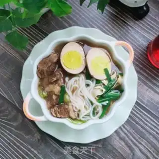 Make Beef rice line step 7