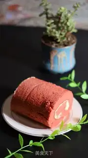 Make Red Cake Roll step 9
