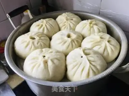 Make Lotus buns step 14