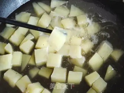 Make curry chicken cobbler step 7