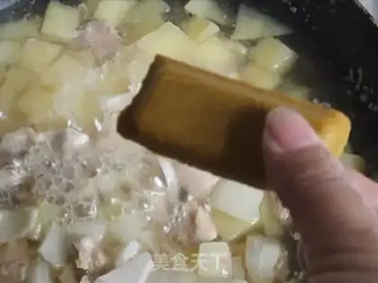 Make curry chicken cobbler step 8
