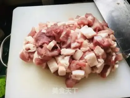 Make ♪ Big meat ♪ step 0