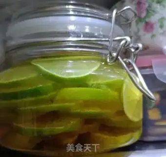 Make Honey pickled lemonade step 11