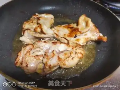 Make Red chicken step 2