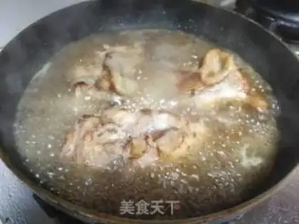 Make Red chicken step 3