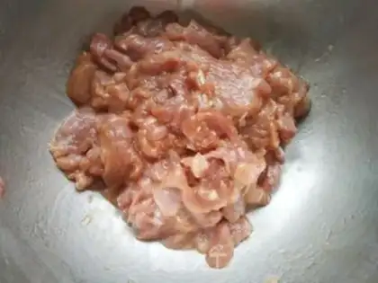 Make Sour pork step 0