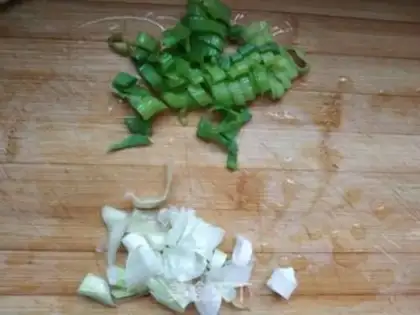 Make Sour pork step 1