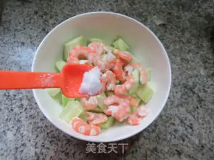 Make Shrimp cucumber step 5