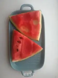 Make Watermelon skind eggs step 0