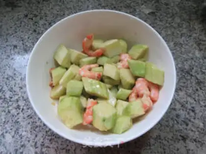 Make Shrimp cucumber step 8