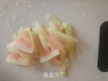 Make Watermelon skind eggs step 3