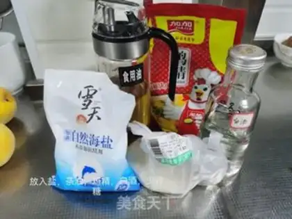 Make Tea oil and pepper step 2