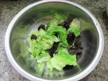 Make Blackwood, cabbage step 3