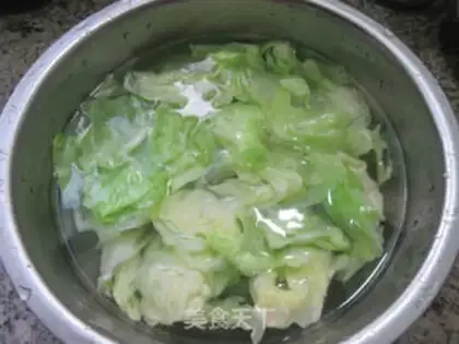 Make Peanut rice for cabbage step 2