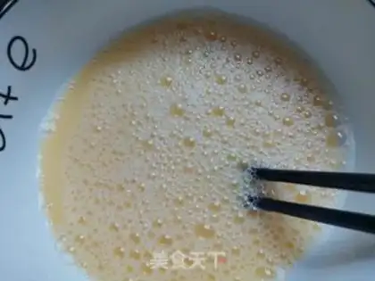 Make Meat and eggs step 1