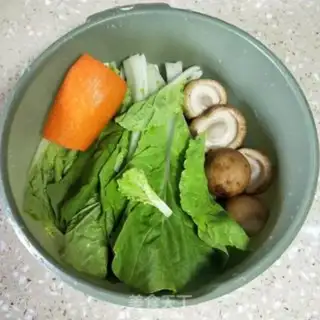 Make Vegetable corn noodles step 2