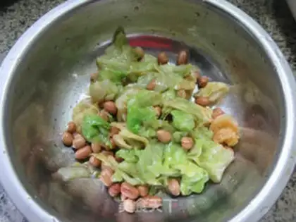 Make Peanut rice for cabbage step 8