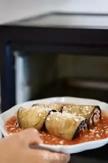 Make Honey eggplant rolls step 10