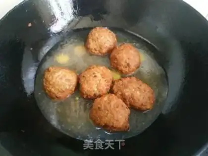 Make The eggplant lion head step 10