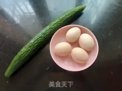 Make Cucumber eggs step 0