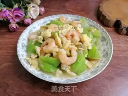 Make Smelt shrimp fried eggs step 7