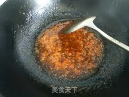 Make The eggplant lion head step 13