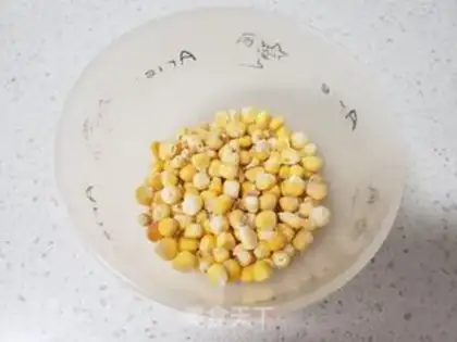 Make Corn green beans step 1