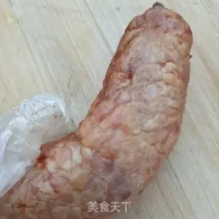 Make Orchid sausage salad step 0