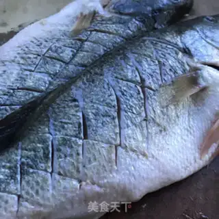 Make Spicy roasted bass step 2