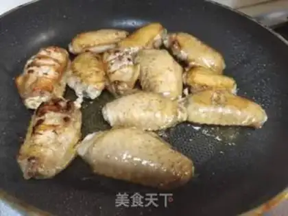 Make Garlic chicken on the wing step 3