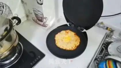 Make Potato egg breakfast step 17