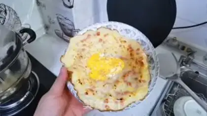 Make Potato egg breakfast step 18