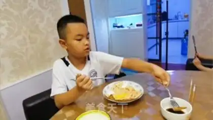 Make Potato egg breakfast step 19