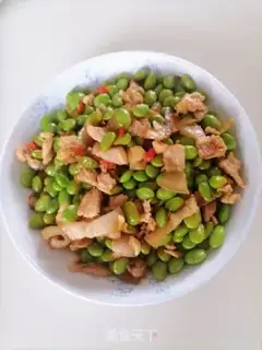 Make Bean fried meat step 5