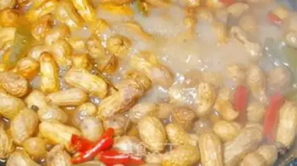 Make Five saline peanuts step 5