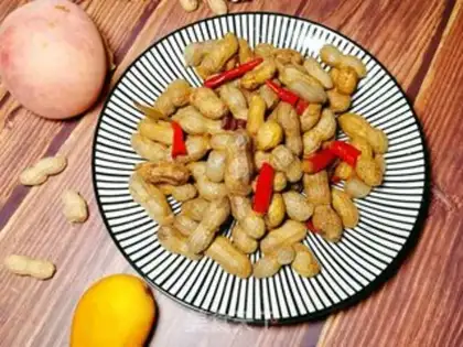Make Five saline peanuts step 6