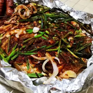 Make Spicy roasted bass step 11