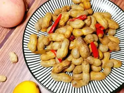 Make Five saline peanuts step 7