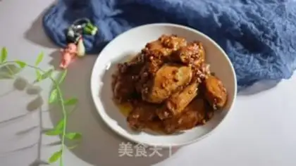 Make Garlic chicken on the wing step 8