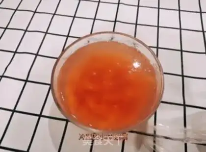 Make Peach jelly step 6