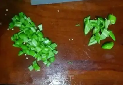 Make Cheese peppers step 2