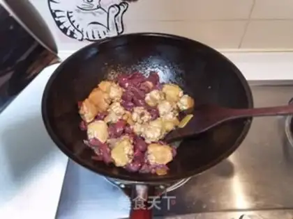 Make Little chicken wings, red mushrooms step 10