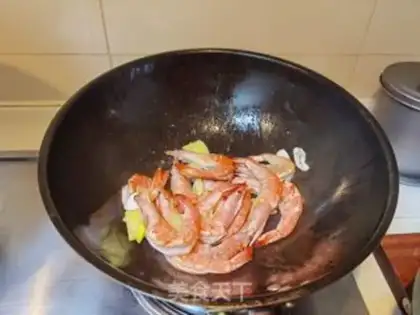 Make Curry shrimp step 8