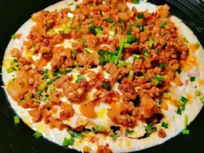 Make Farmer steamed eggs step 13
